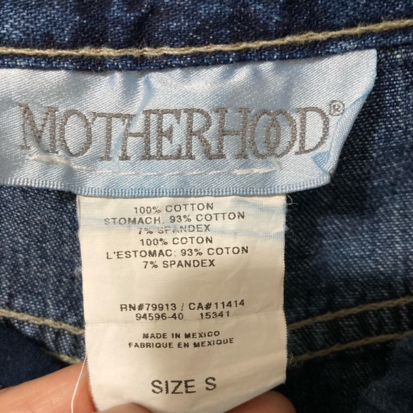 Motherhood Denim Maternity Maxi Skirt - Picture 4 of 4